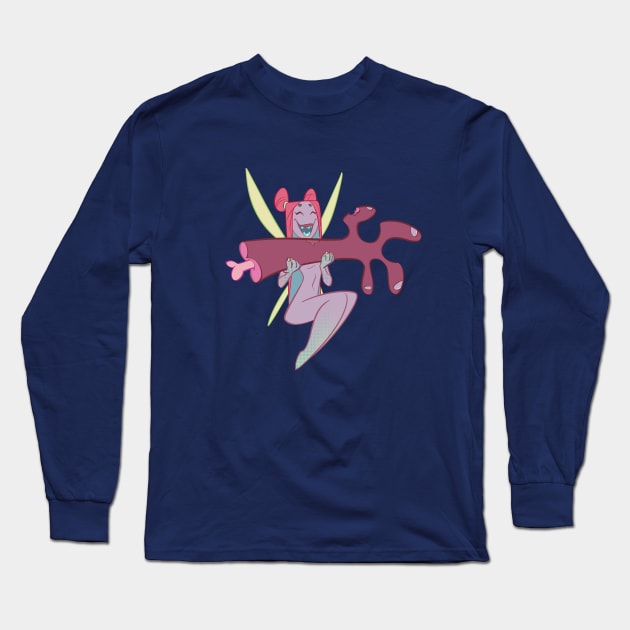 Hangry Long Sleeve T-Shirt by LucyDoesArt